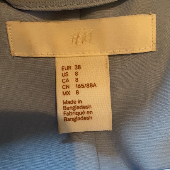 Baby blue blazer - Picture 2 of 2